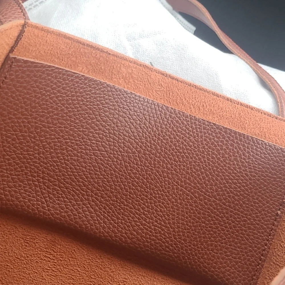 Vince Camuto Brown, Black Leather Tote